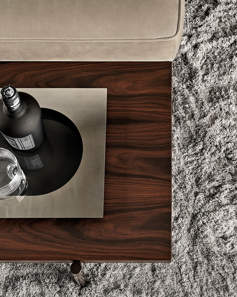 Minotti Журнальный столик Superquadra от Minotti — в интерьере