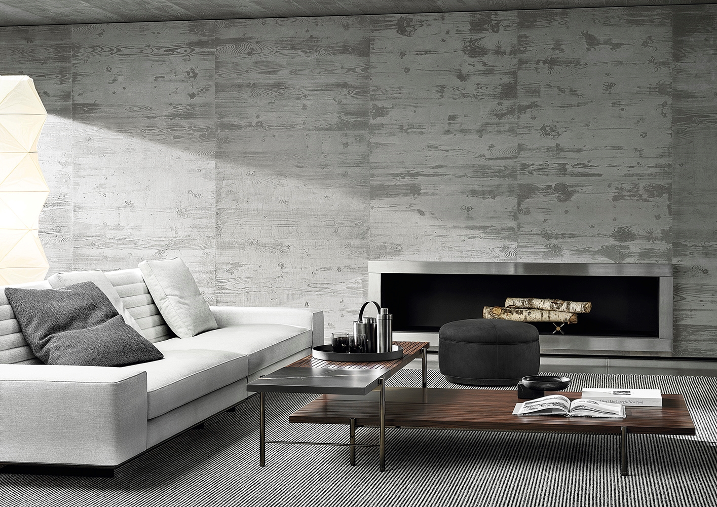 Minotti Журнальный столик Superquadra от Minotti — в интерьере