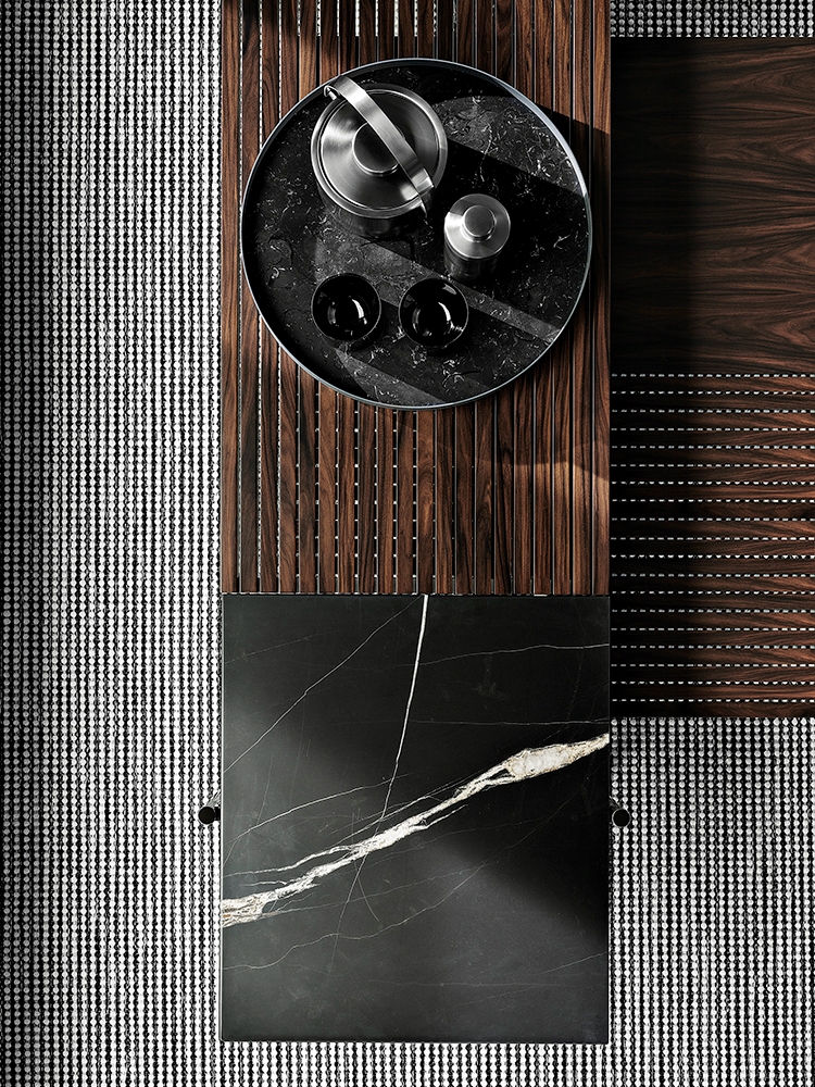 Minotti Журнальный столик Superquadra от Minotti — в интерьере