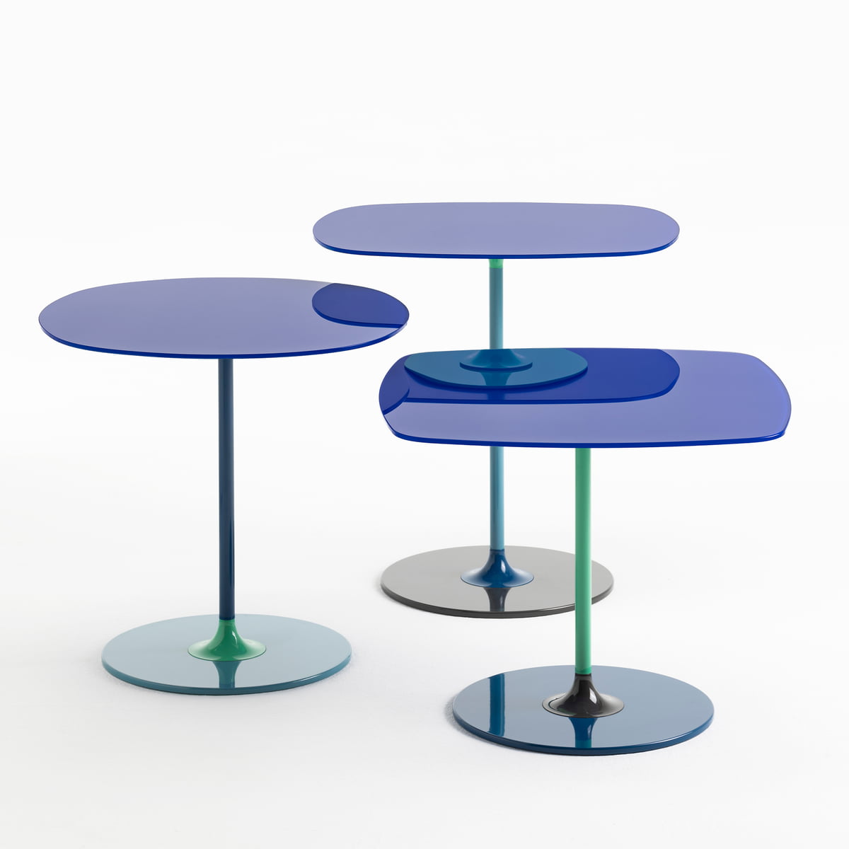 Kartell Сет из 3 столиков Thierry от Kartell
