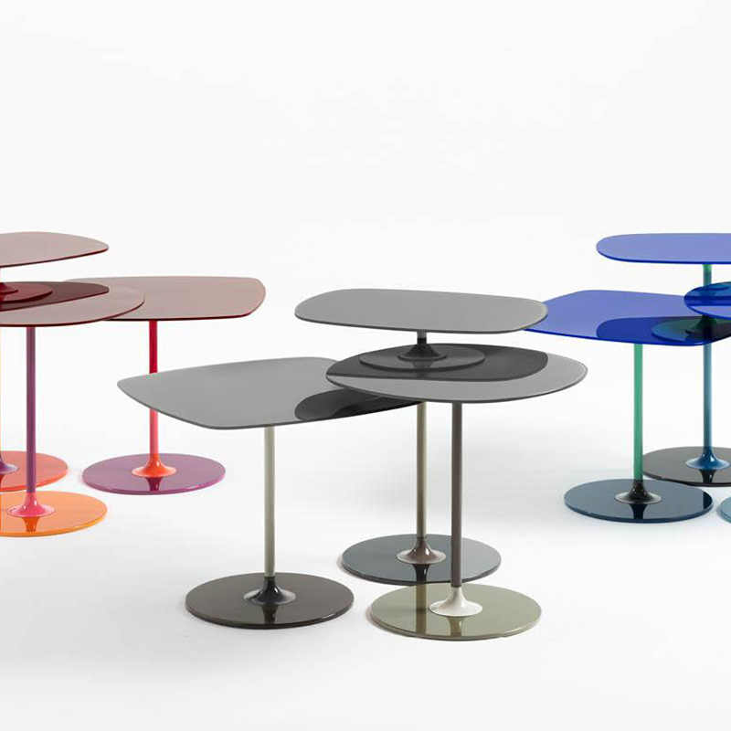Kartell Сет из 3 столиков Thierry от Kartell — в интерьере