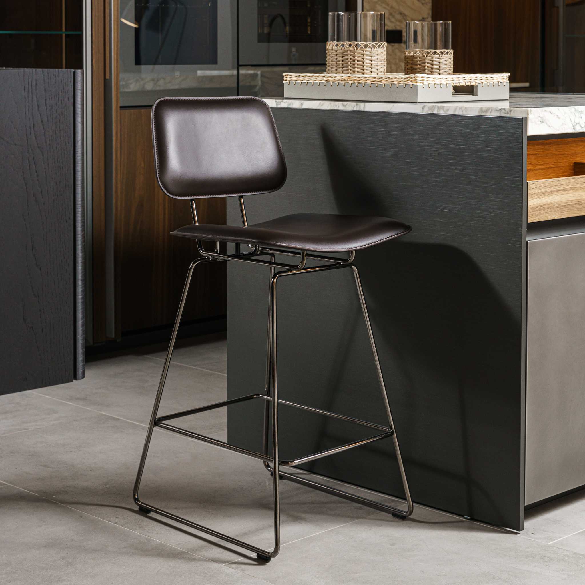Flexform Барный стул Echoes от Flexform — в интерьере