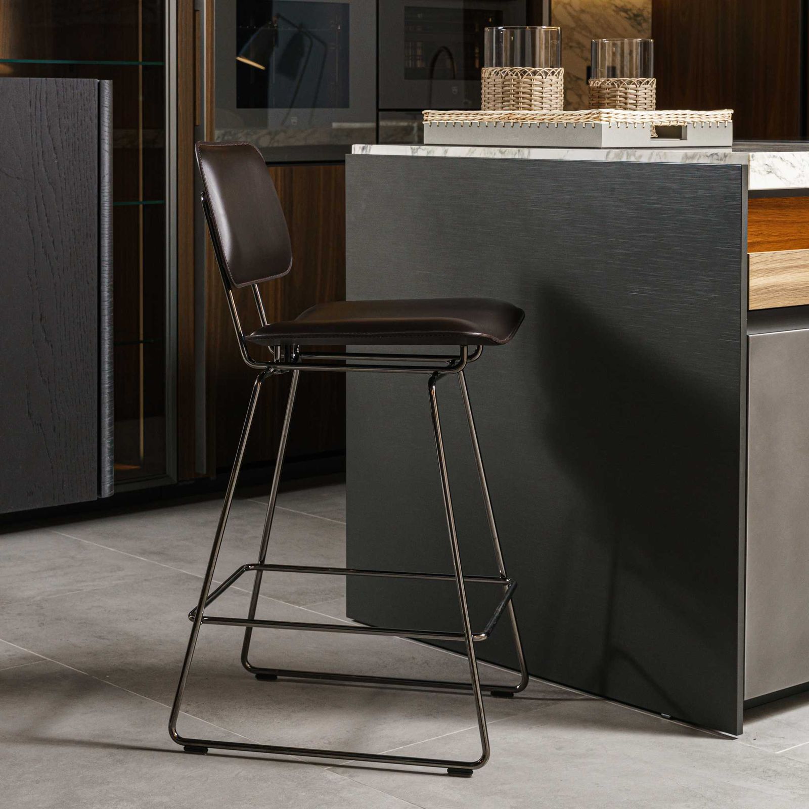 Flexform Барный стул Echoes от Flexform — в интерьере