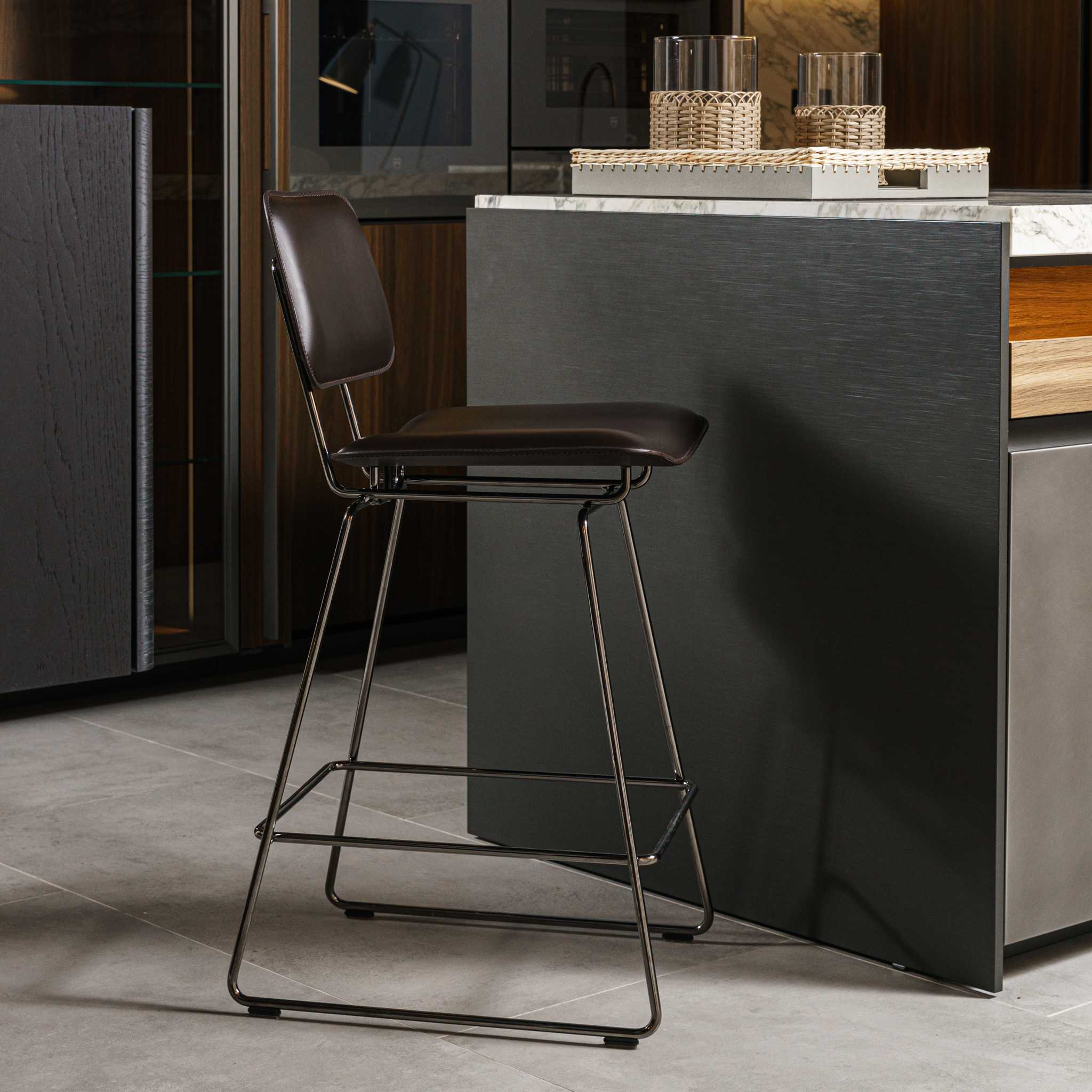 Flexform Барный стул Echoes от Flexform — в интерьере