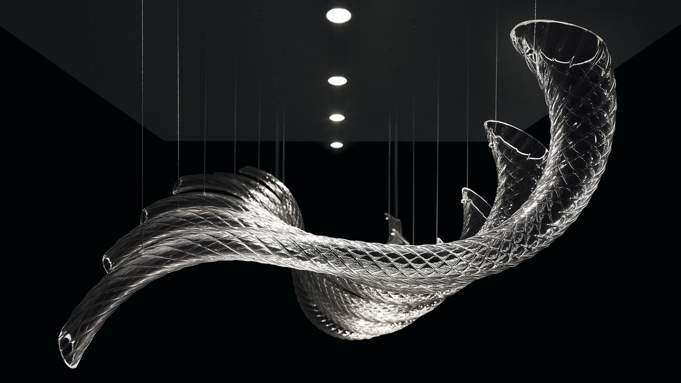 Barovier & Toso Подвесной светильник Swing 7329/7330 от Barovier & Toso — в интерьере