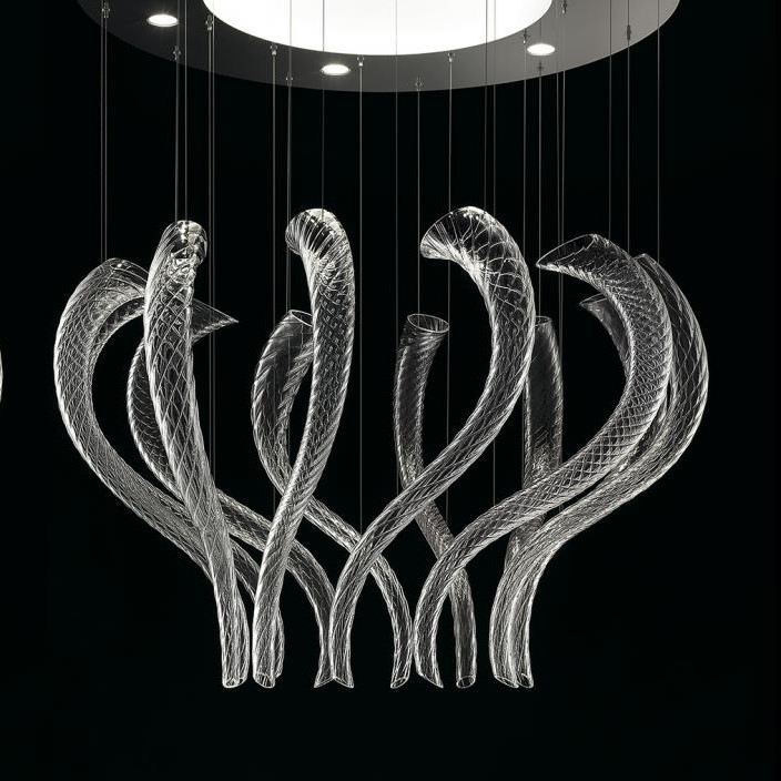 Barovier & Toso Подвесной светильник Swing 7323 от Barovier & Toso — в интерьере