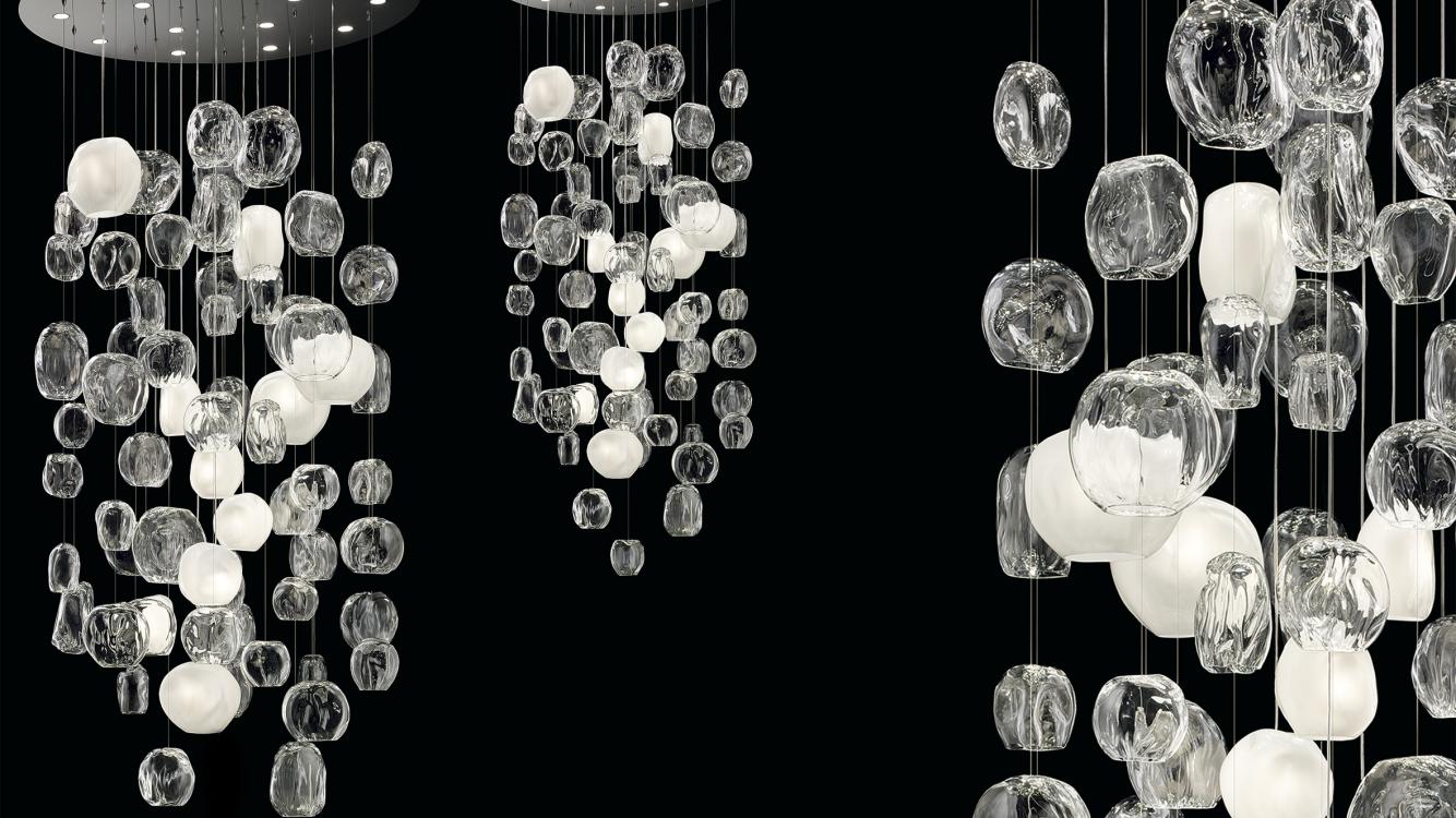 Barovier & Toso Подвесной светильник Hanami 7298/7299 от Barovier & Toso — в интерьере
