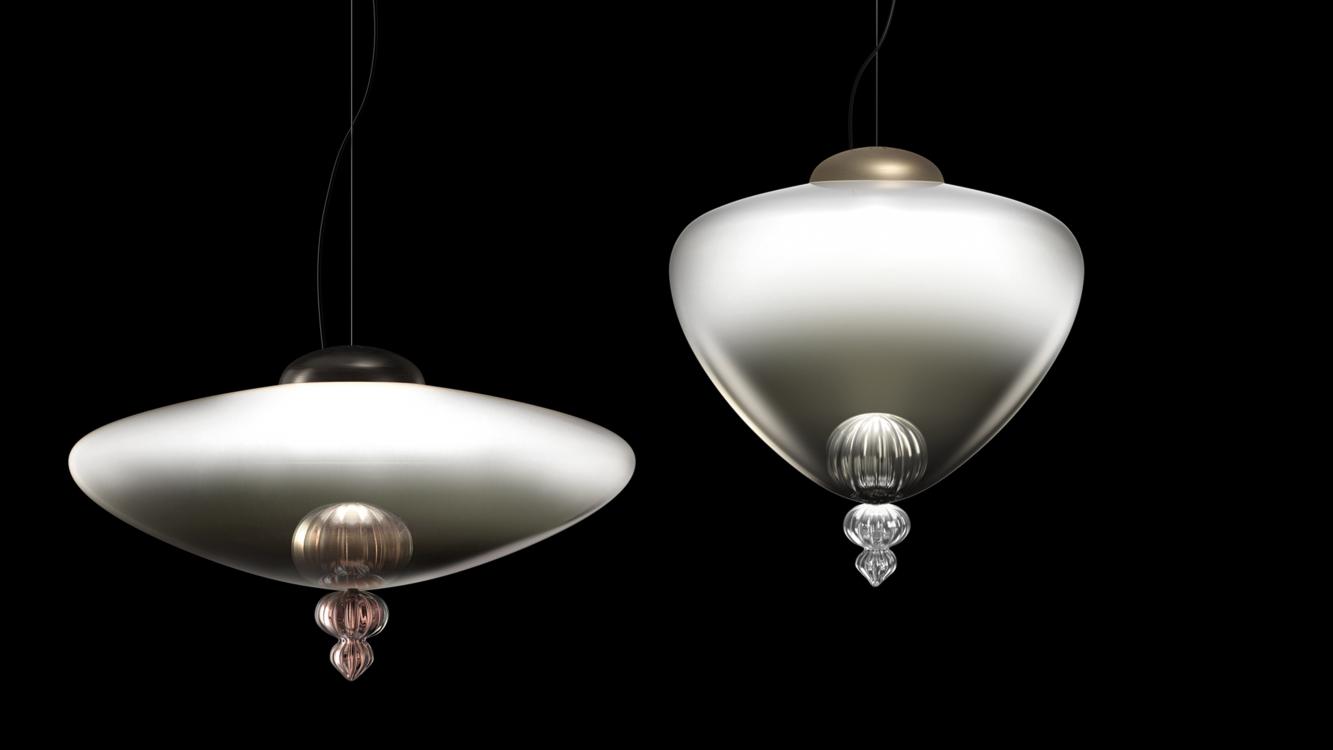 Barovier & Toso Подвесной светильник Padma 7379/7381 от Barovier & Toso — в интерьере