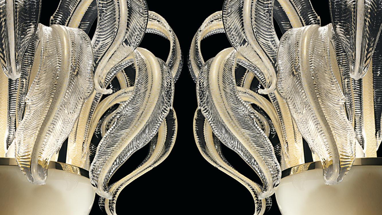 Barovier & Toso Подвесной светильник Piume от Barovier & Toso — в интерьере