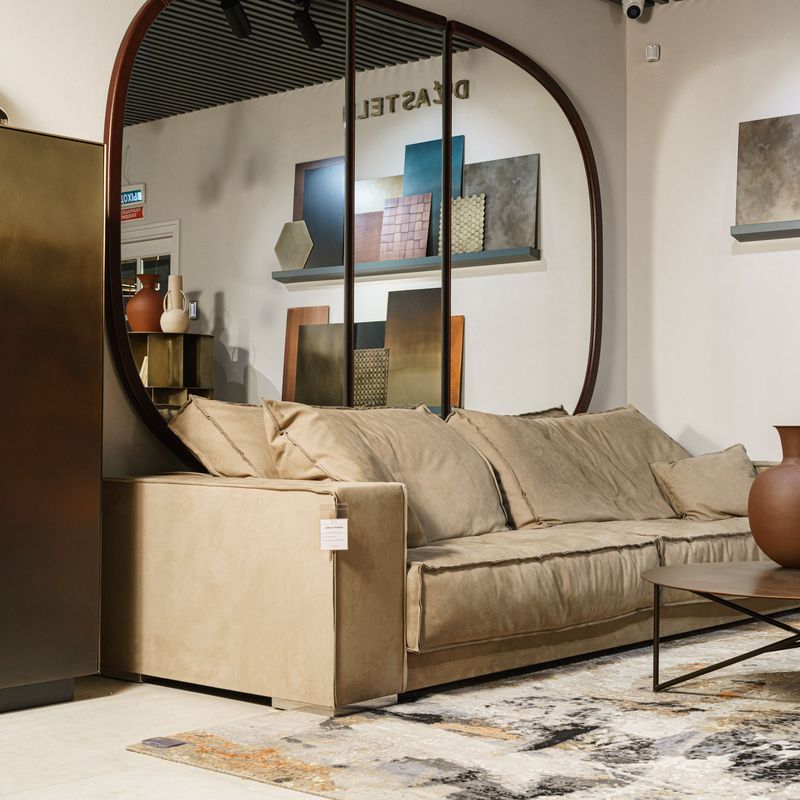 Baxter Диван Budapest Soft Kashmir Miel от Baxter — в интерьере