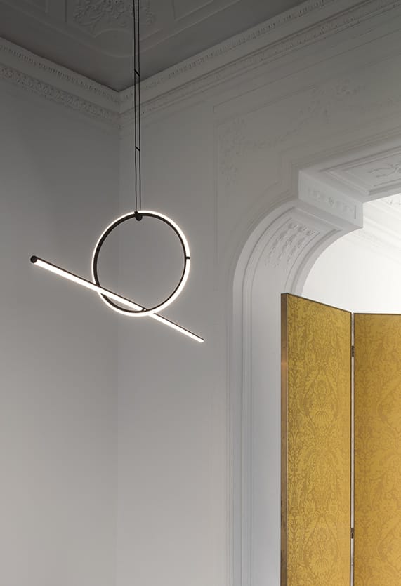 Flos Подвесной светильник Arrangements Round Small от Flos — в интерьере