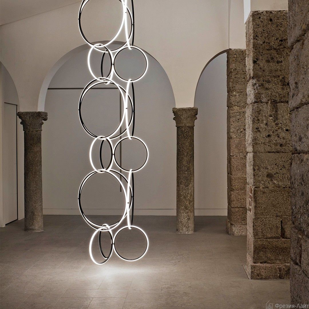 Flos Подвесной светильник Arrangements Round Small от Flos — в интерьере