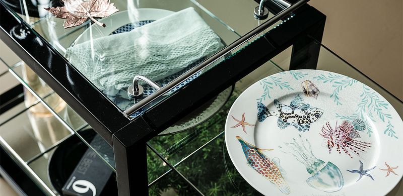Cattelan Italia сервировочный столик Profil Bar от Cattelan Italia