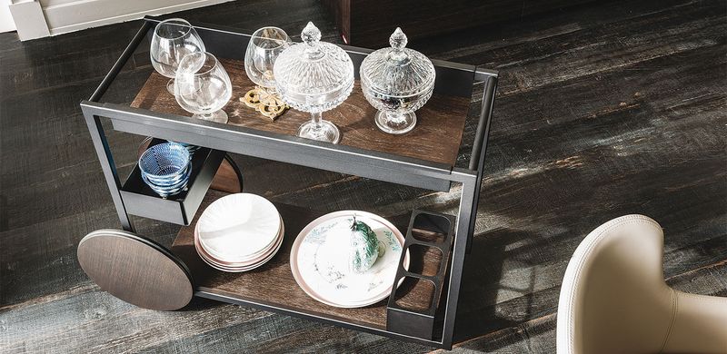 Cattelan Italia Сервировочный столик Brandy от Cattelan Italia