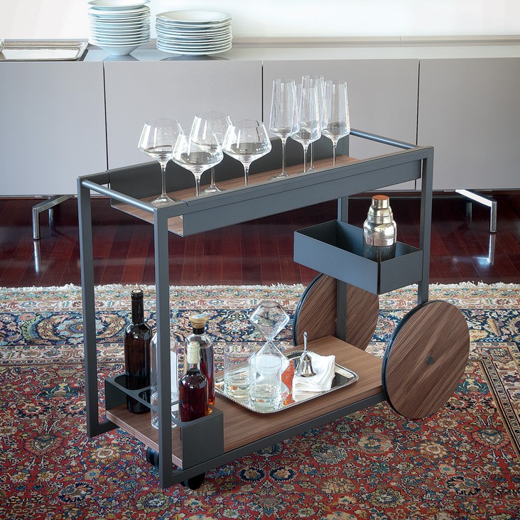 Cattelan Italia Сервировочный столик Brandy от Cattelan Italia — в интерьере
