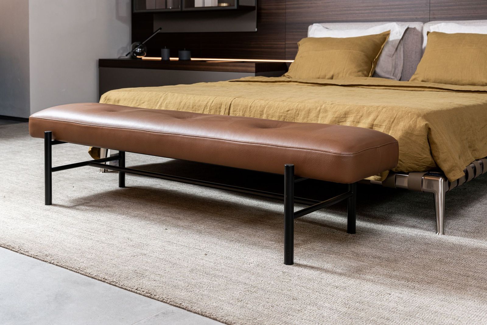 Meridiani Банкетка Nina от Meridiani — в интерьере