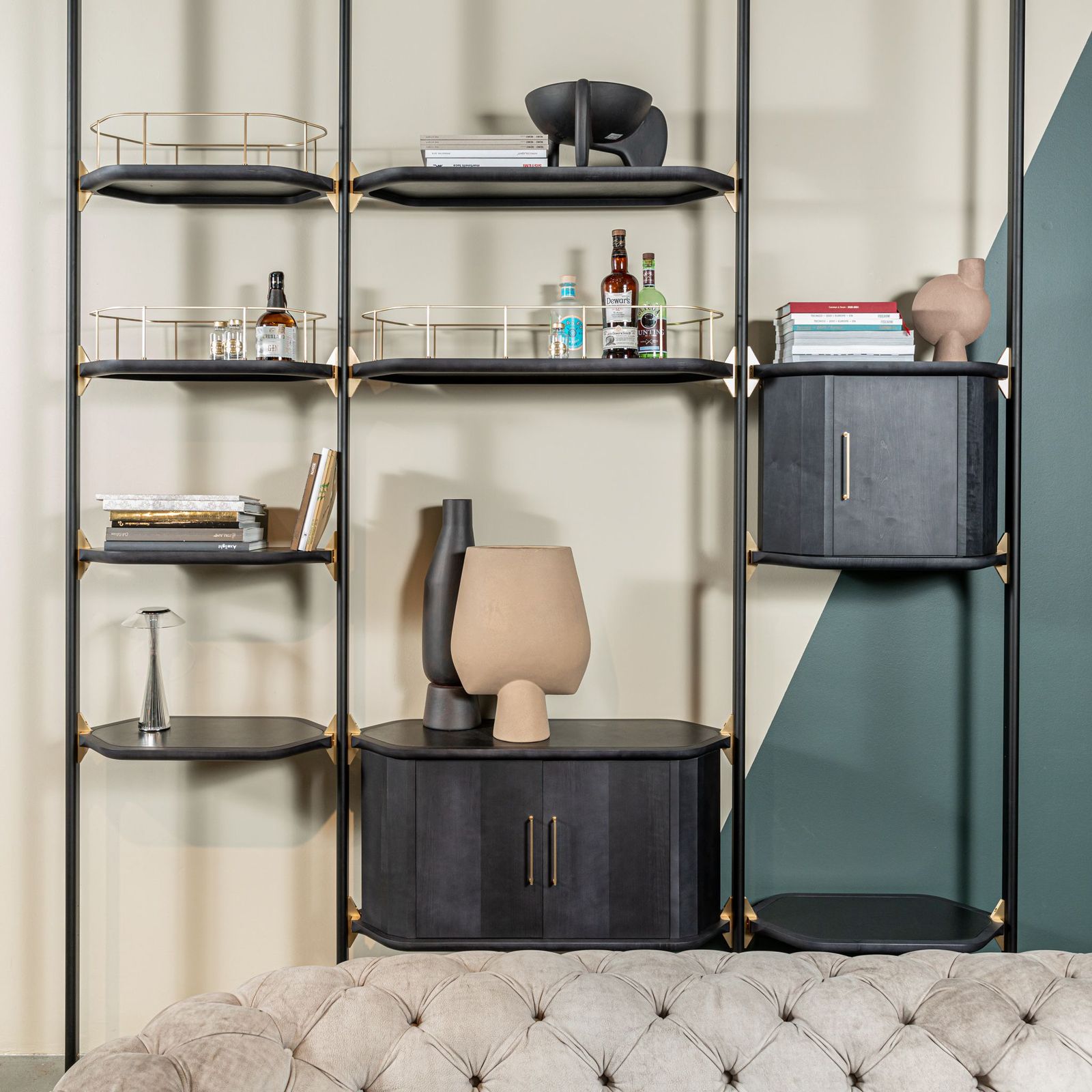 Baxter Стеллаж Libelle от Baxter — в интерьере