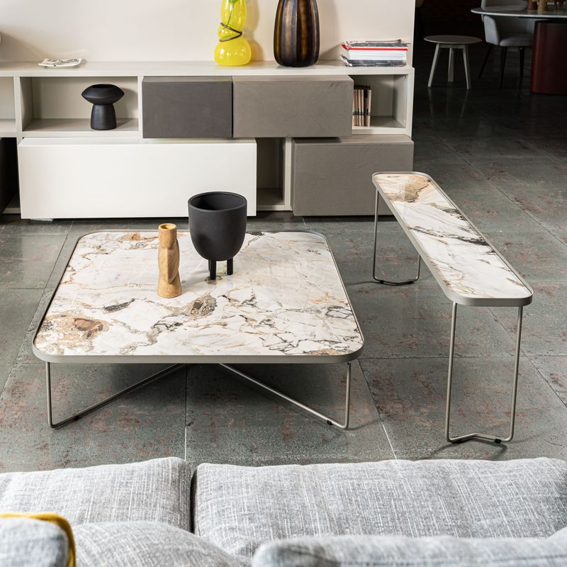 Cattelan Italia Журнальный столик Benny Keramik Square от Cattelan Italia