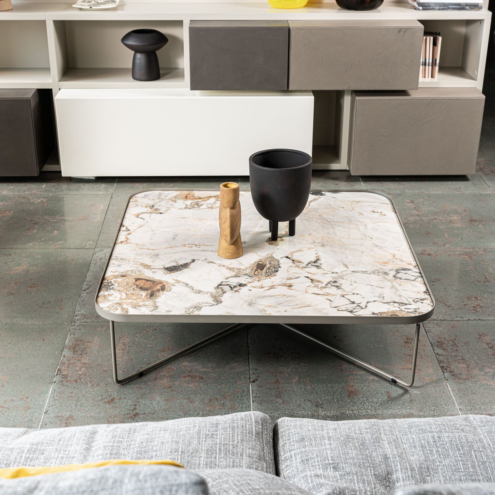 Cattelan Italia Журнальный столик Benny Keramik Square от Cattelan Italia — в интерьере