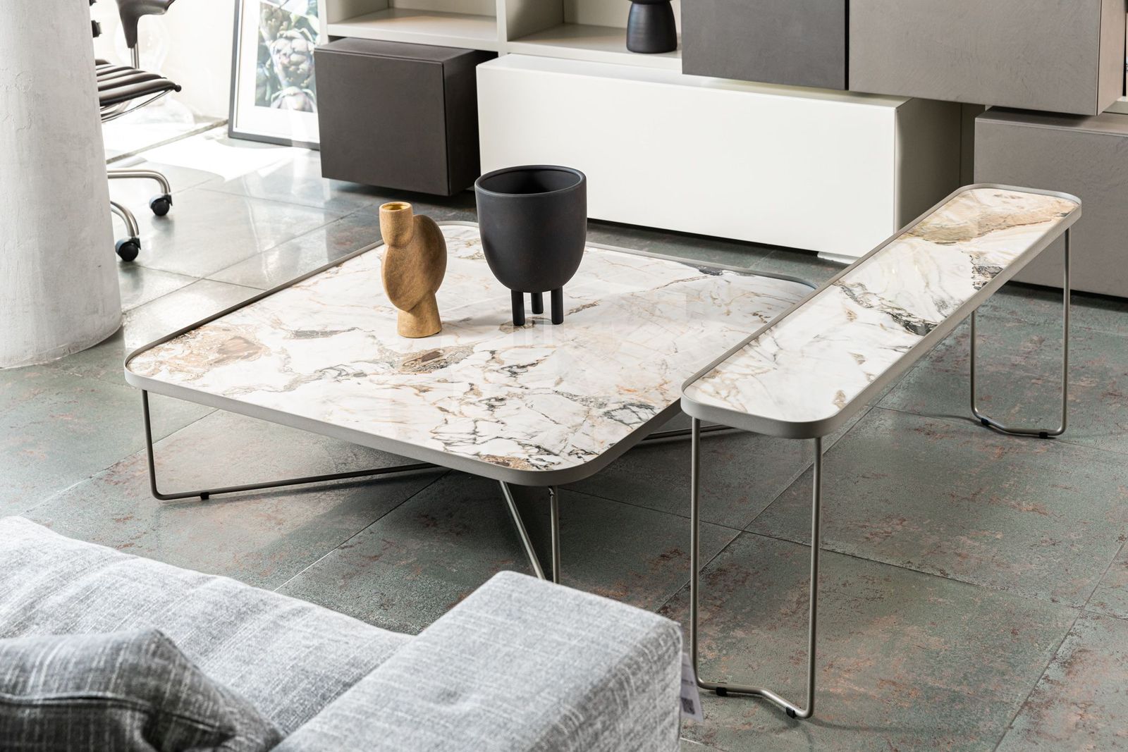Cattelan Italia Журнальный столик Benny Keramik Square от Cattelan Italia — в интерьере