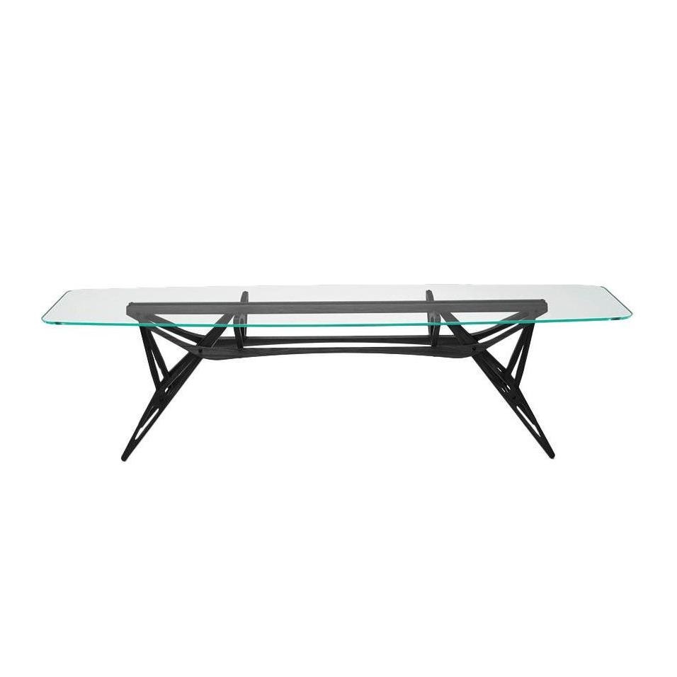 Zanotta Стол CM Extra-clear glass Reale от Zanotta
