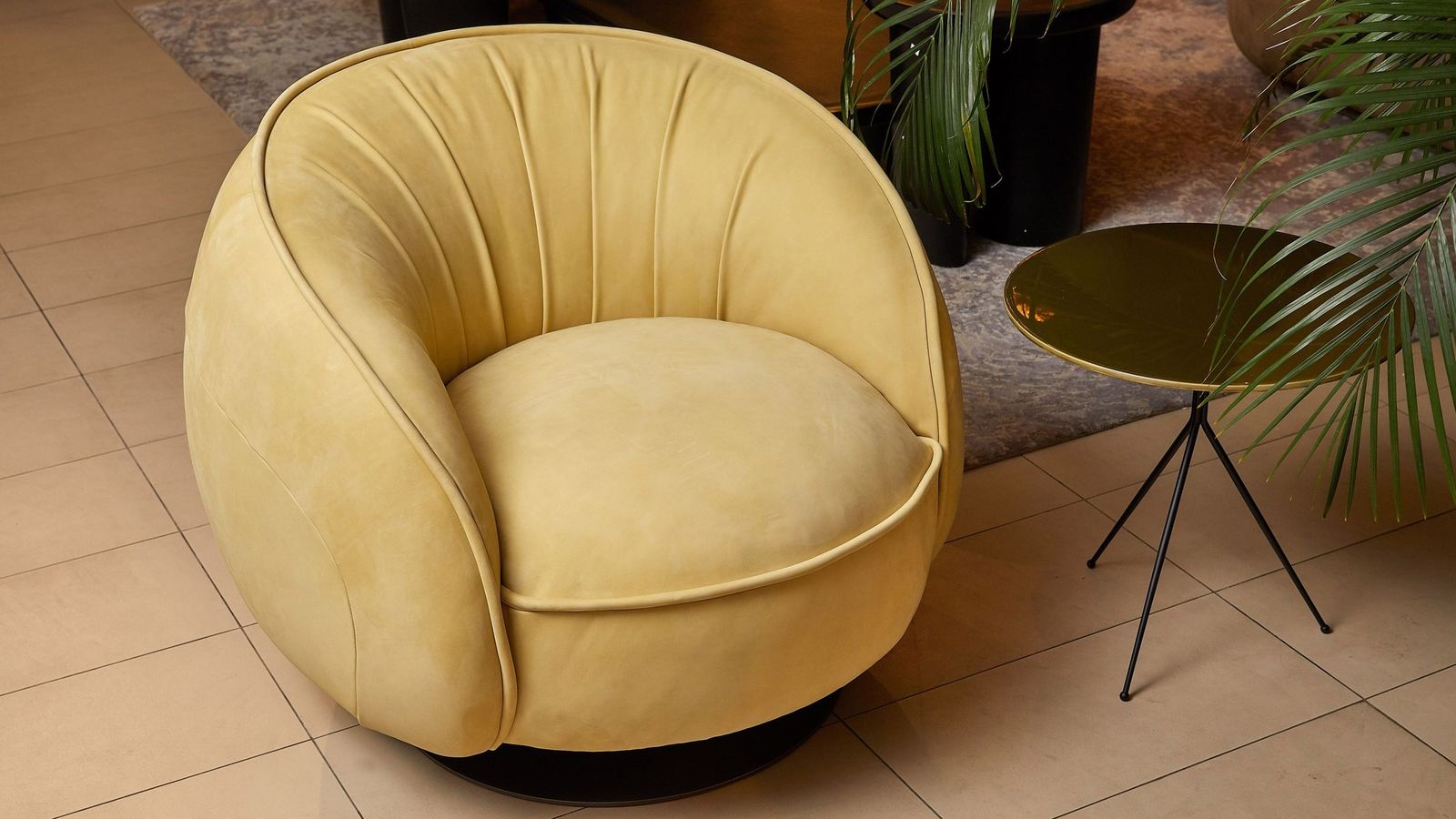 Baxter Кресло Leon K.Camomille от Baxter — в интерьере