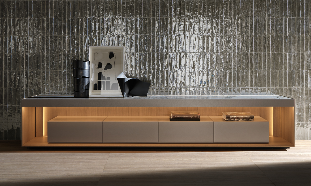 Molteni&C Комод Living Box от Molteni & C — в интерьере