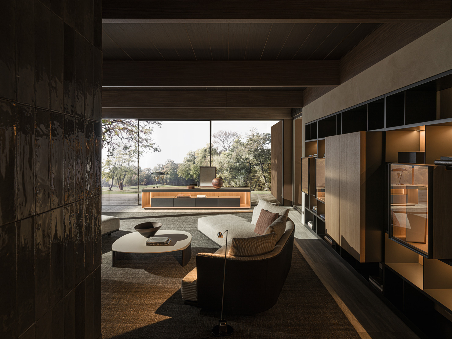 Molteni&C Комод Living Box от Molteni & C — в интерьере