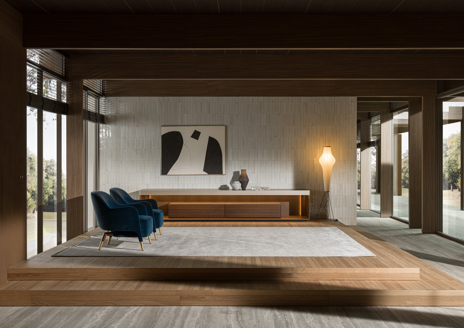 Molteni&C Комод Living Box от Molteni & C — в интерьере