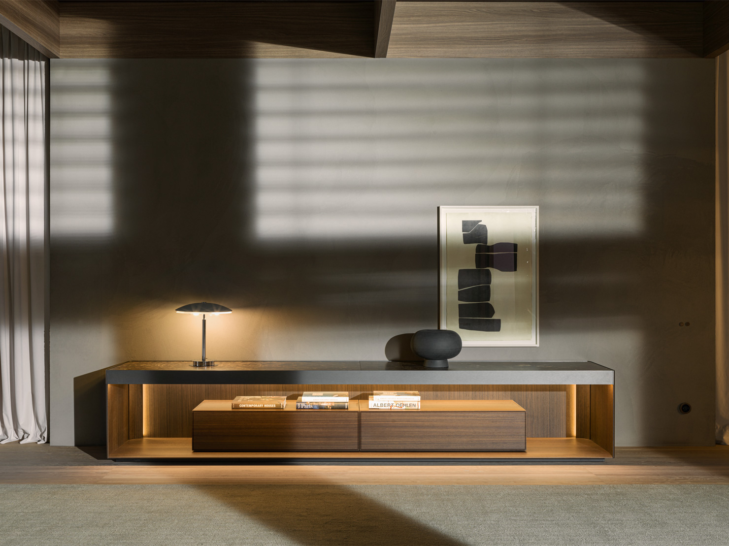 Molteni&C Комод Living Box от Molteni & C — в интерьере