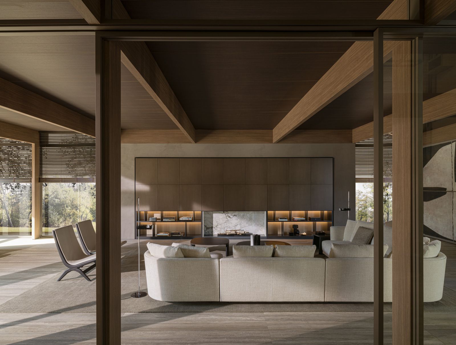 Molteni&C Диван Cleo от Molteni & C — в интерьере