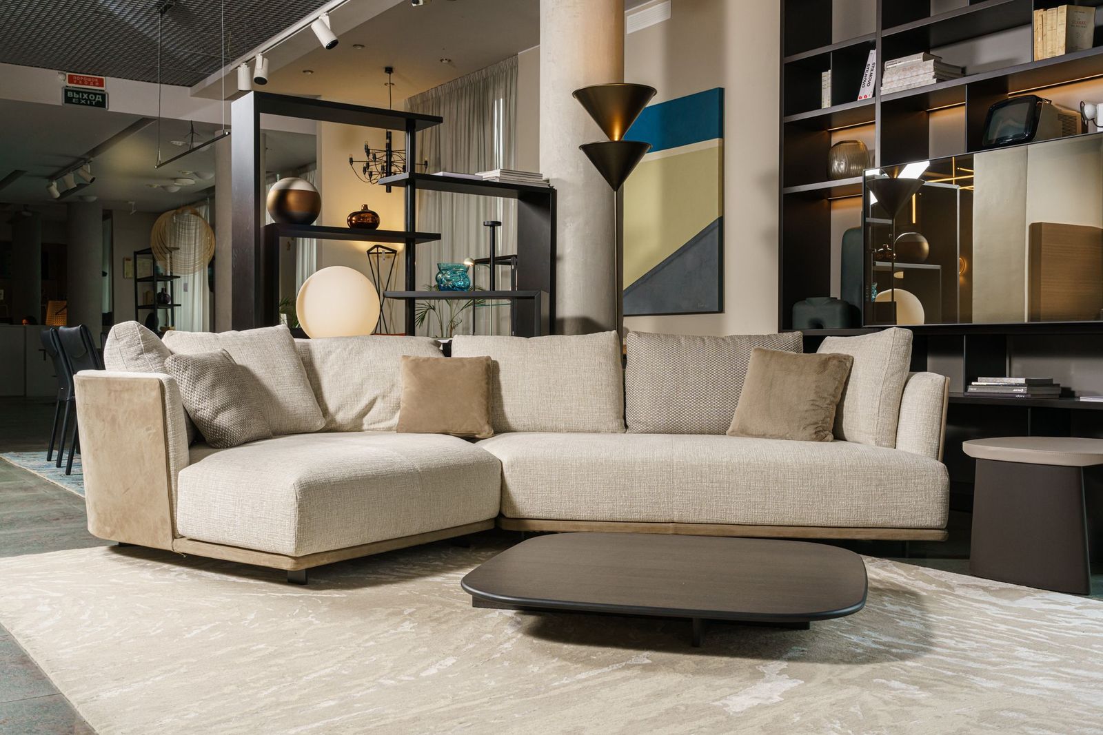 Molteni&C Диван Cleo от Molteni & C — в интерьере