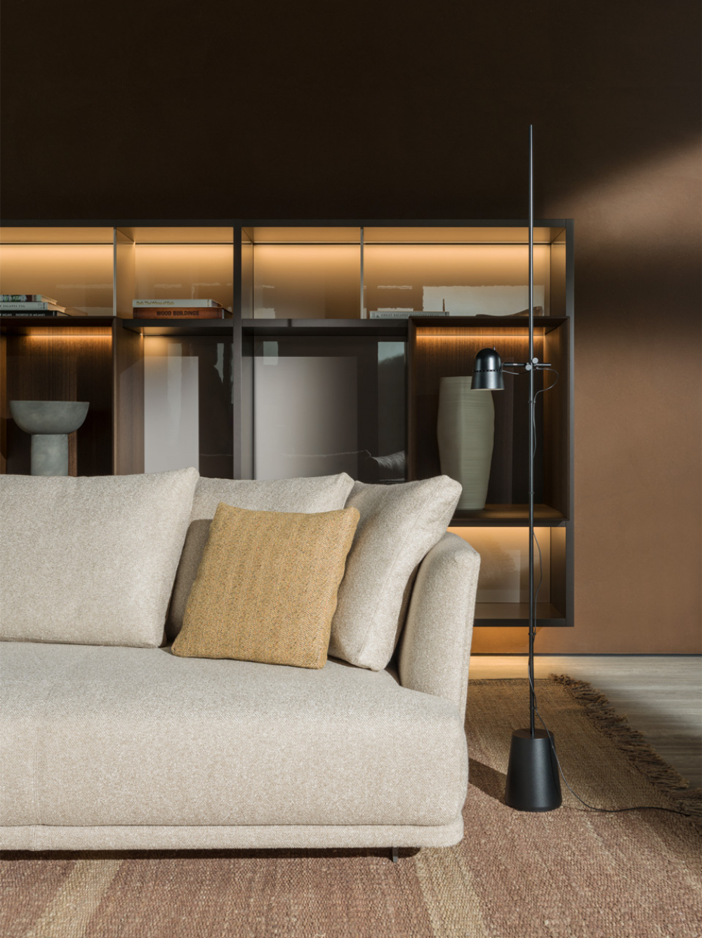 Molteni&C Диван Cleo от Molteni & C — в интерьере