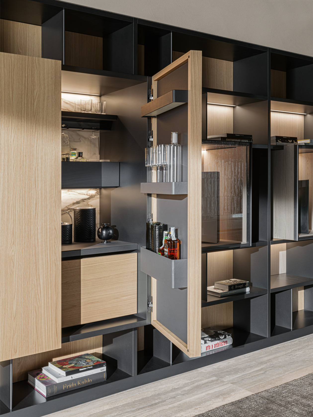 Molteni&C Стенка 505 UP от Molteni & C — в интерьере