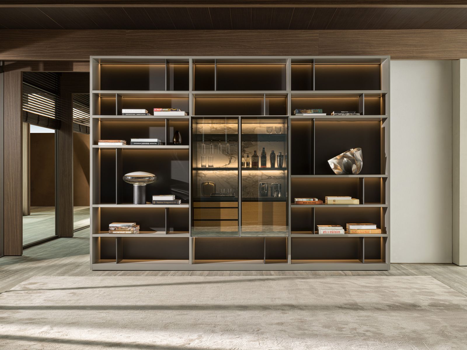Molteni&C Стенка 505 UP от Molteni & C — в интерьере