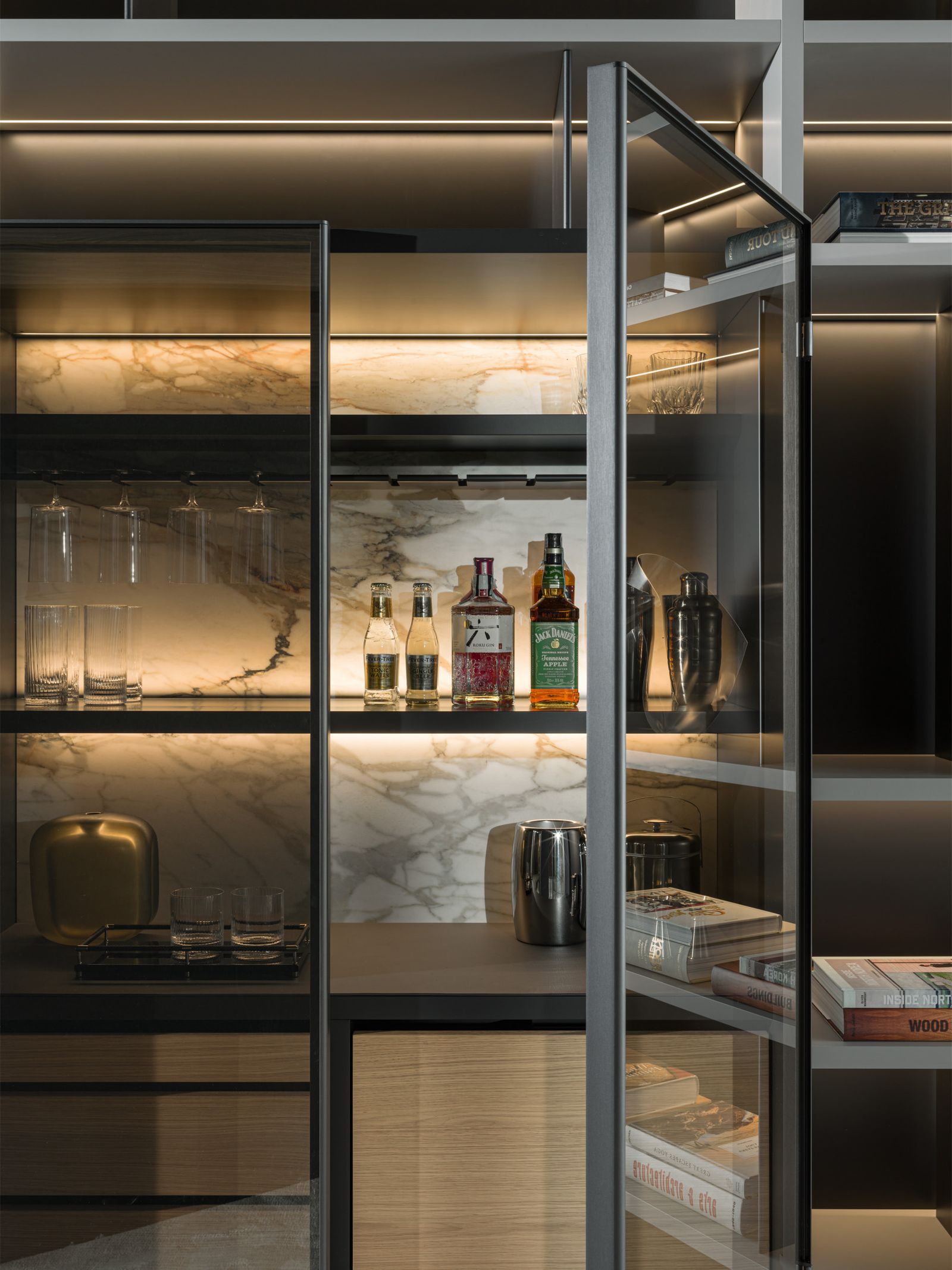 Molteni&C Стенка 505 UP от Molteni & C — в интерьере