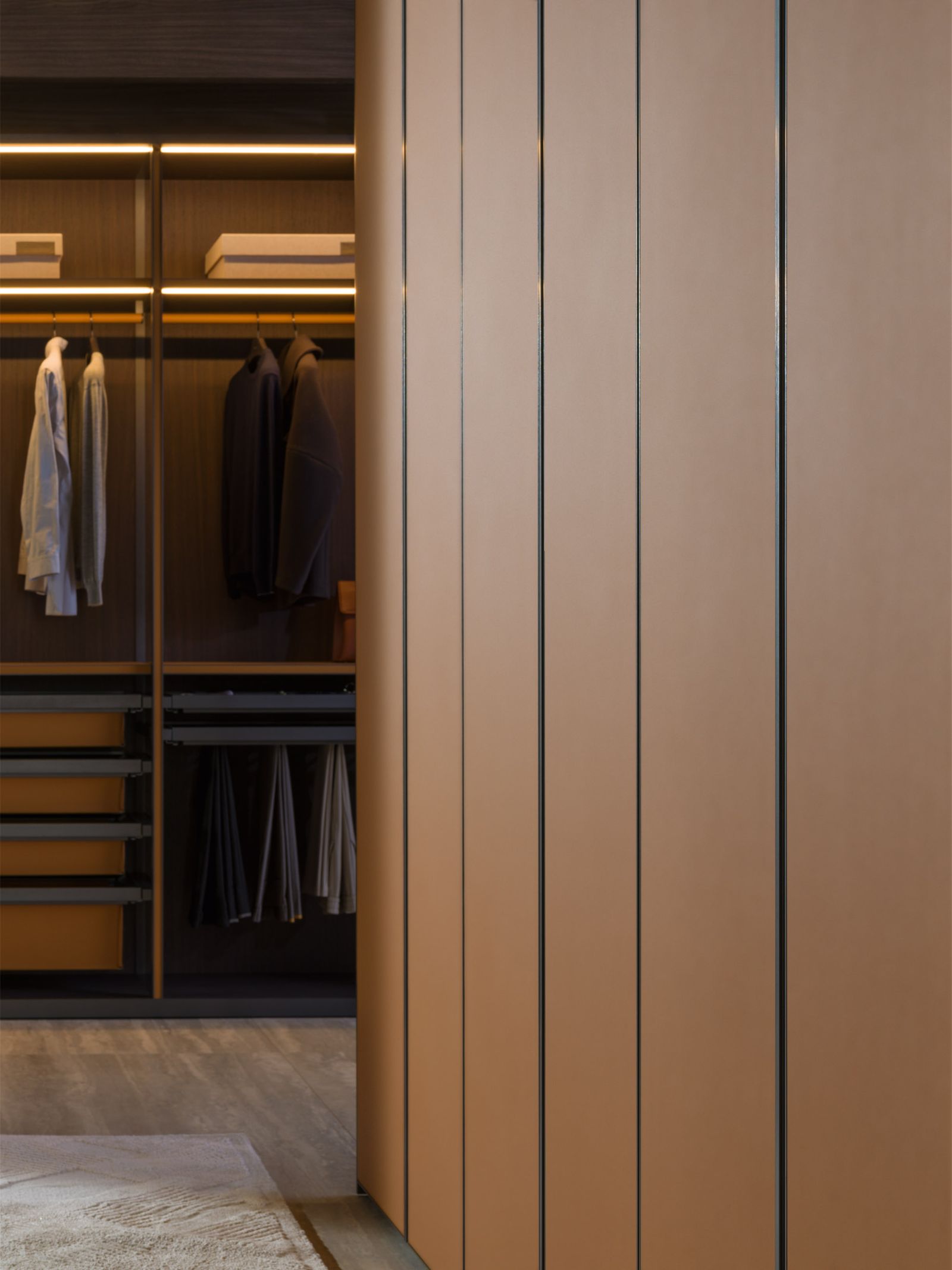 Molteni&C Гардеробная Gliss Master - Smooth от Molteni & C — в интерьере