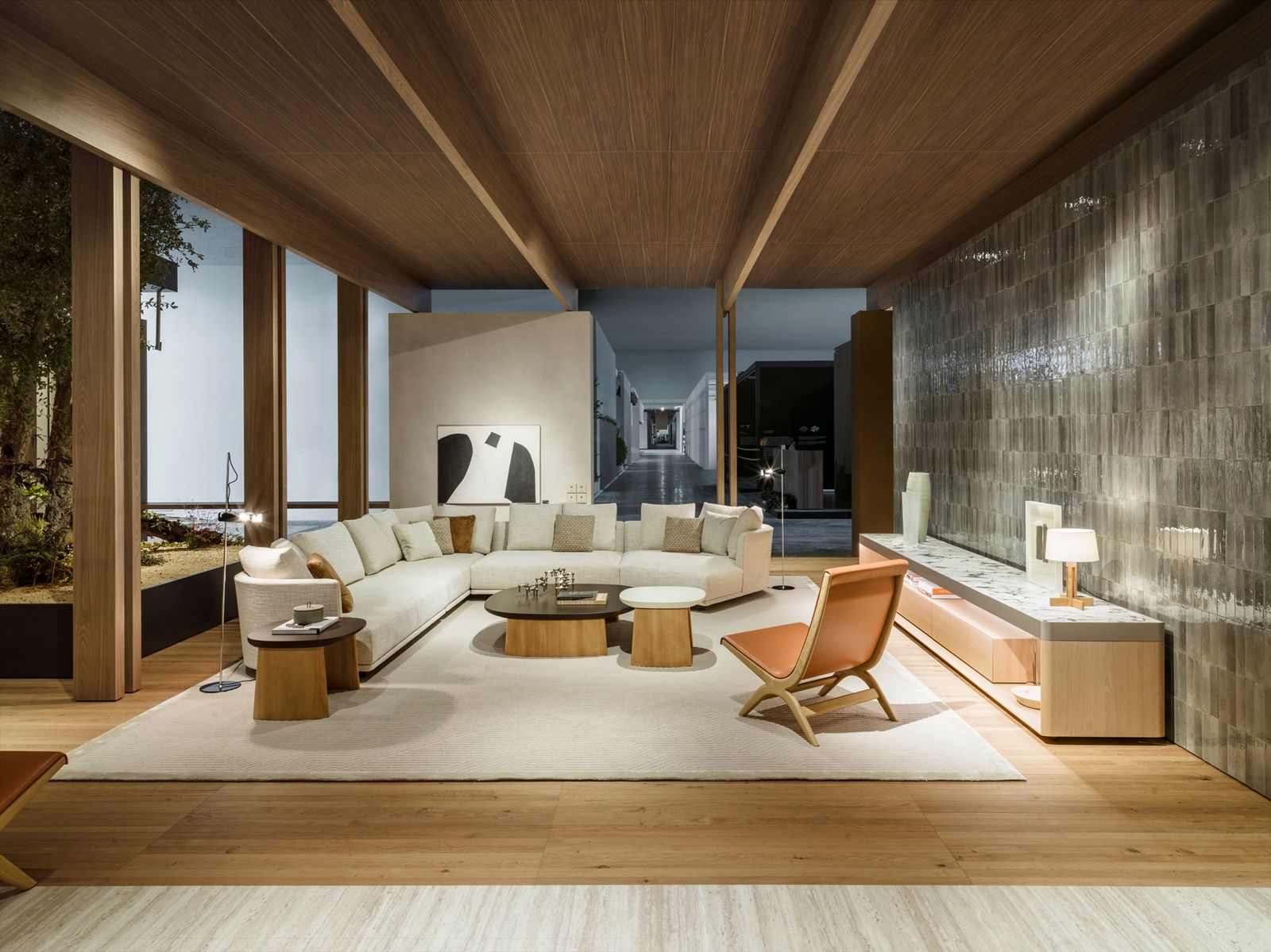 Molteni&C Ковер Duna от Molteni & C — в интерьере