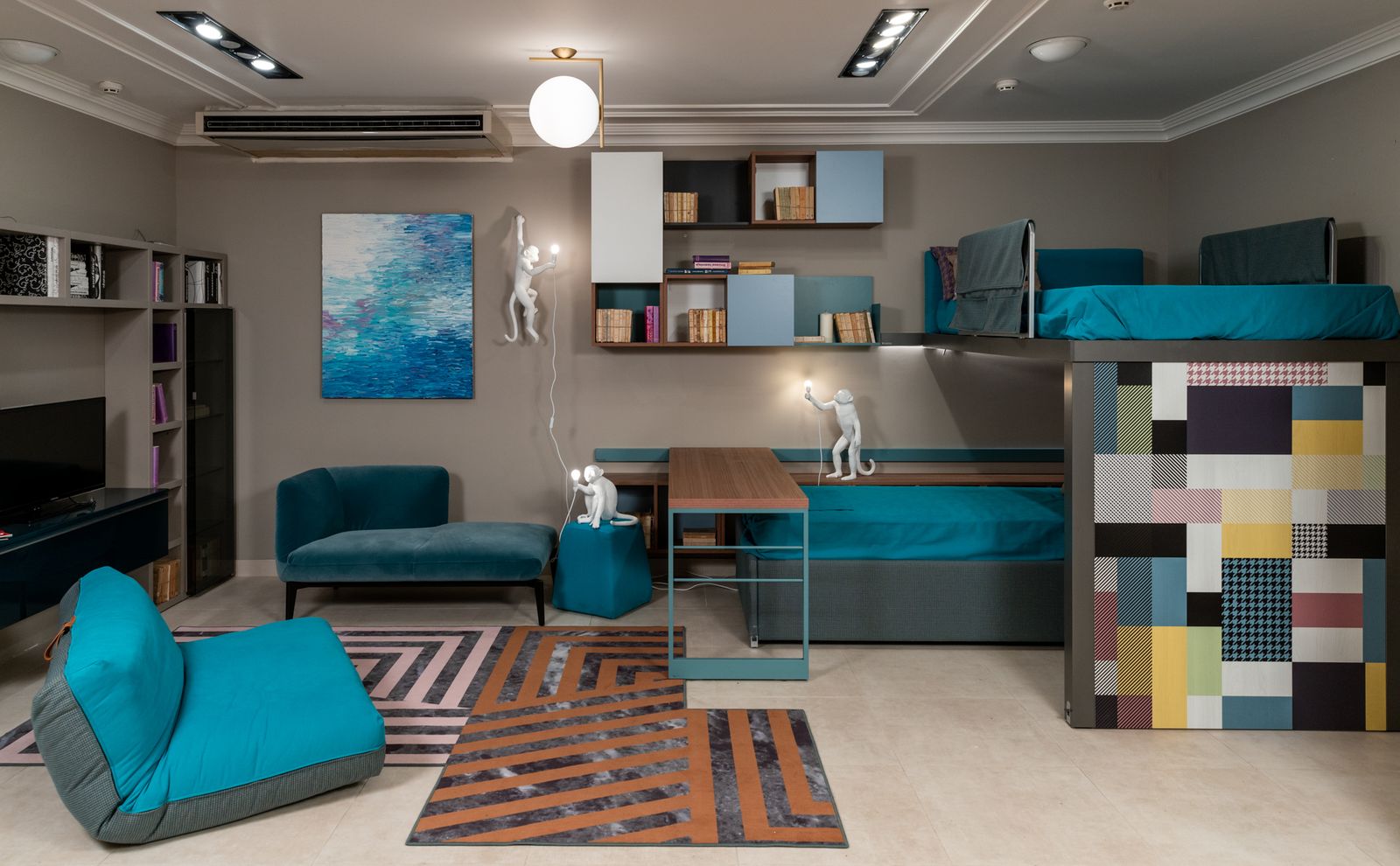 Kartell Ковер Lines от Kartell — в интерьере