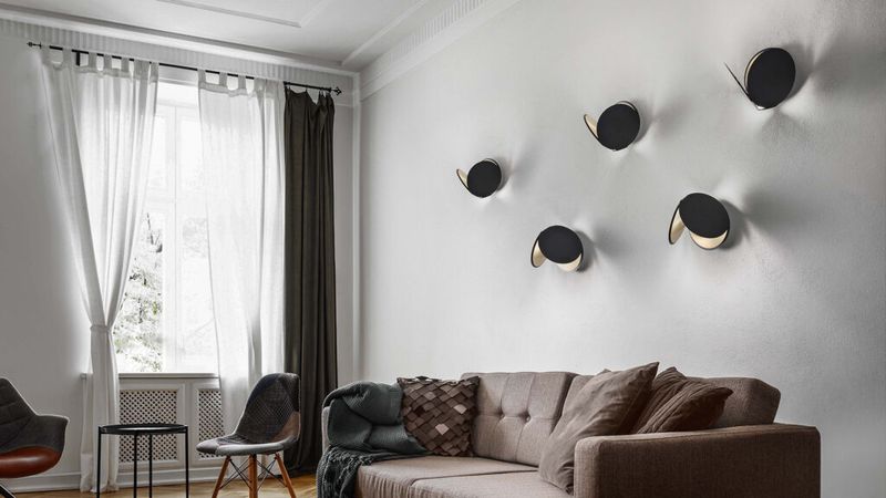 Masiero Бра Timeo A Brushed brass/Black от Masiero — в интерьере