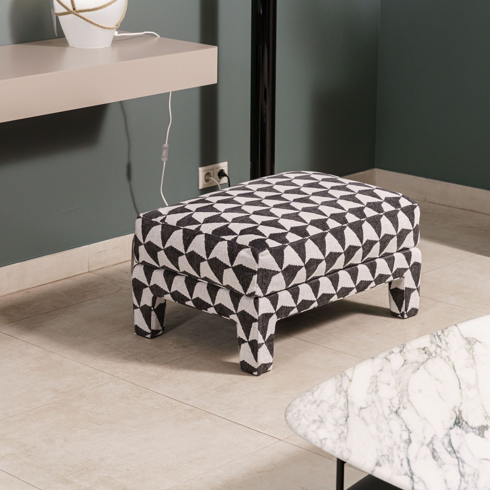 Meridiani Банкетка Forrest Soft Cork от Meridiani — в интерьере