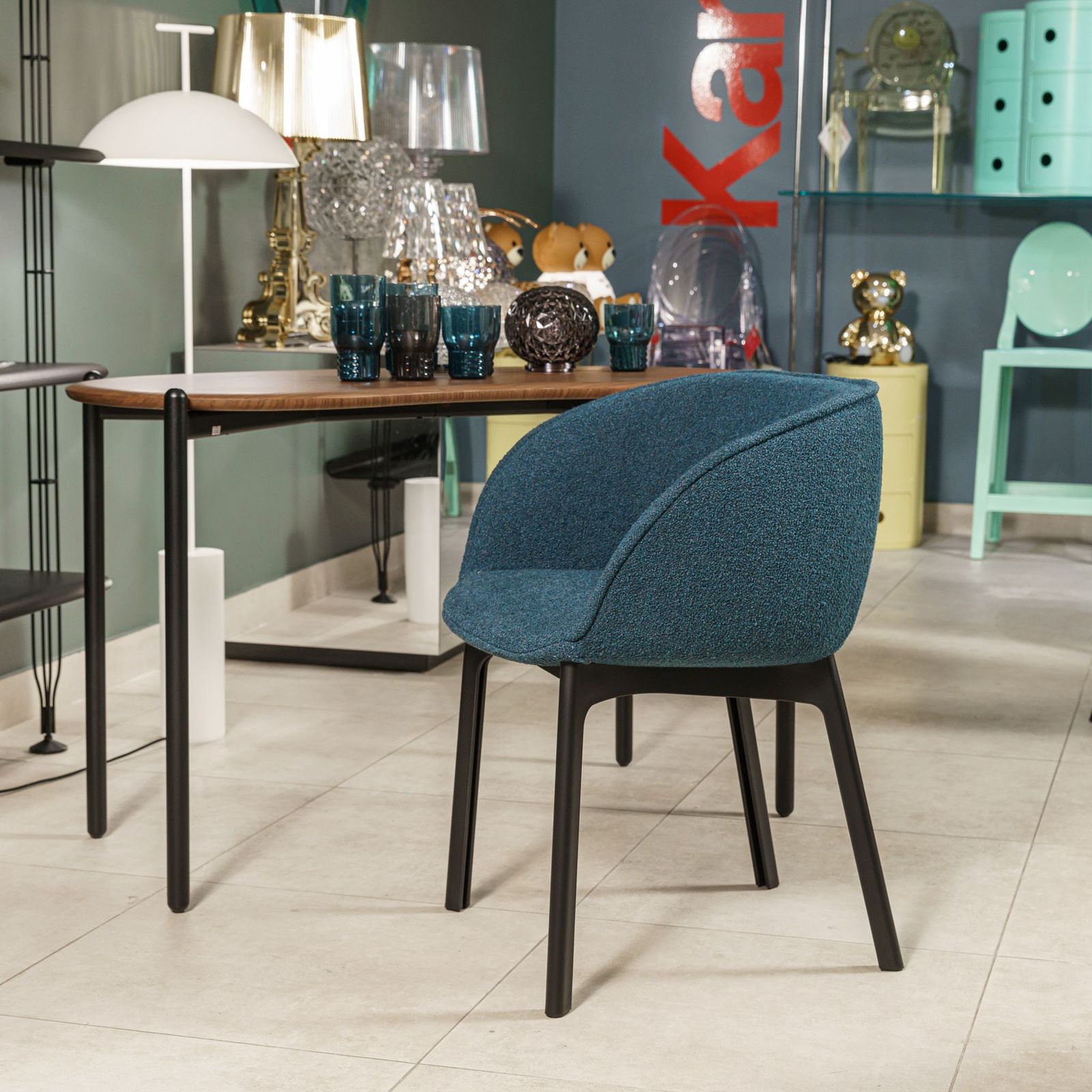 Kartell Стул Charla Blu от Kartell — в интерьере
