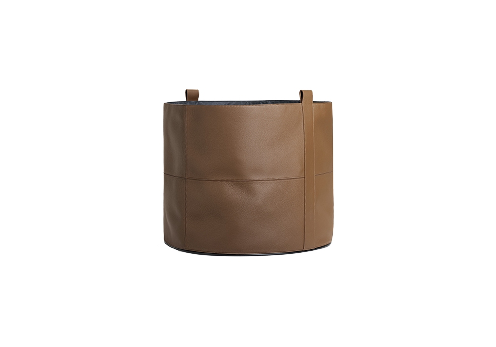 Poltrona Frau Кожаная корзина Leather Basket M от Poltrona Frau