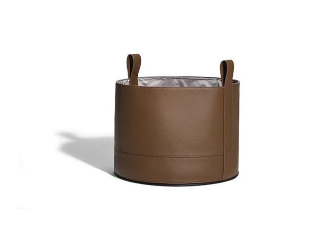 Poltrona Frau Кожаная корзина Leather Basket M от Poltrona Frau