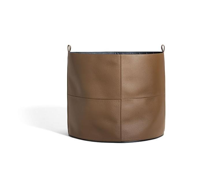 Poltrona Frau Кожаная корзина Leather Basket M от Poltrona Frau