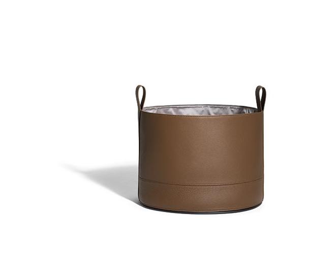 Poltrona Frau Кожаная корзина Leather Basket M от Poltrona Frau