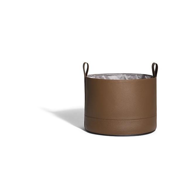 Poltrona Frau Кожаная корзина Leather Basket L от Poltrona Frau