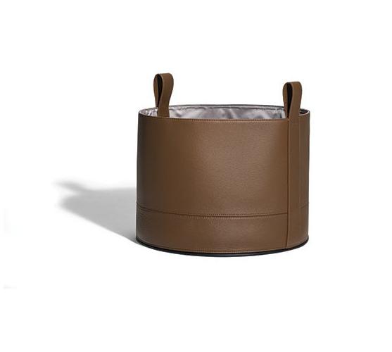 Poltrona Frau Кожаная корзина Leather Basket L от Poltrona Frau