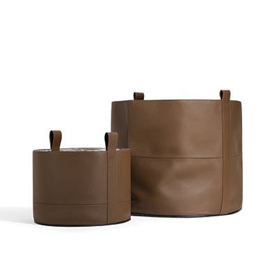 Poltrona Frau Кожаная корзина Leather Basket L от Poltrona Frau
