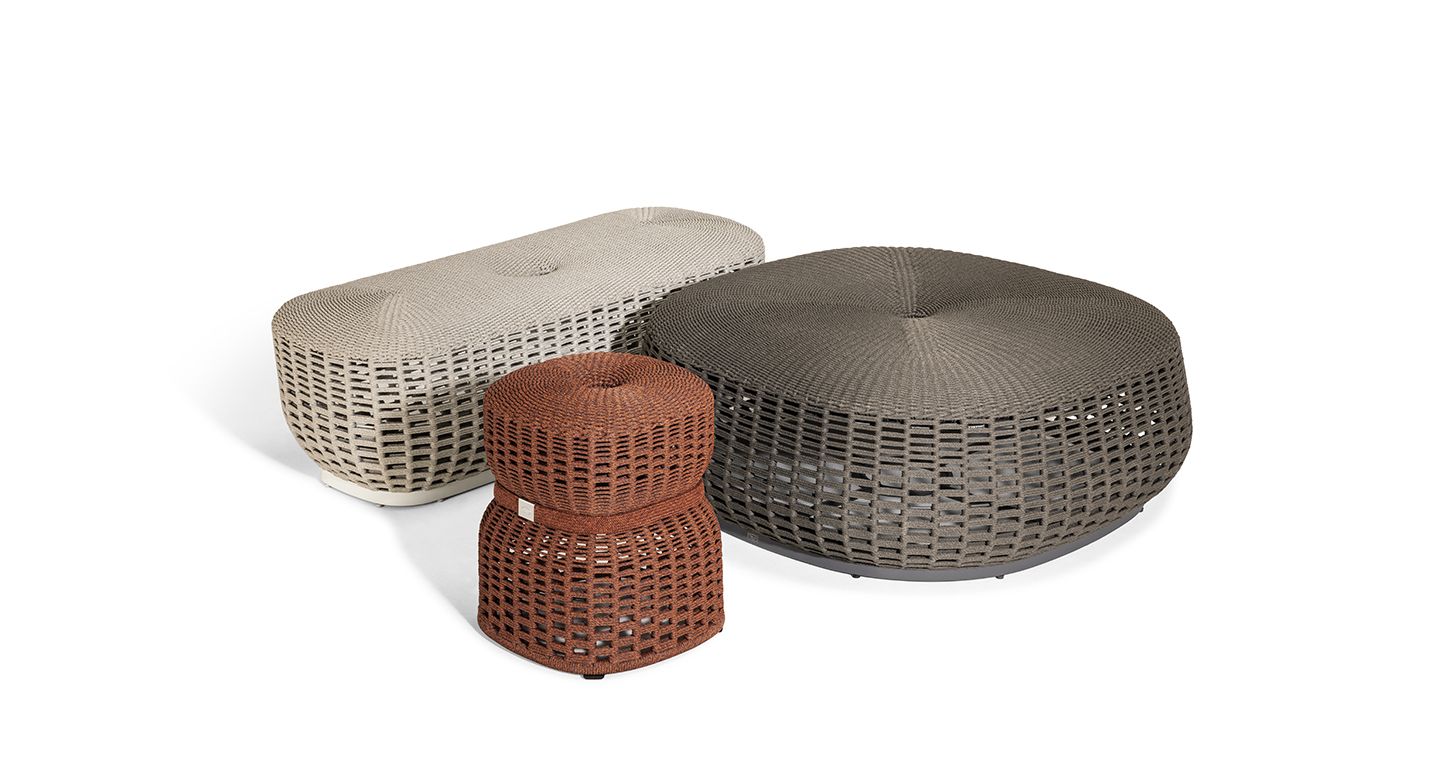 Poltrona Frau Пуф Lepli Outdoor Rust от Poltrona Frau
